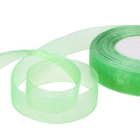 25mm 50 verges / rouleau de soie transparente d