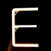 26 lettre LED lampe alimenté à piles A-Z forme blanc chaud