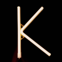 26 lettre LED lampe alimenté à piles A-Z forme blanc chaud
