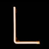 26 lettre LED lampe alimenté à piles A-Z forme blanc chaud