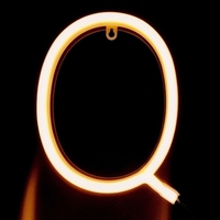 26 lettre LED lampe alimenté à piles A-Z forme blanc chaud