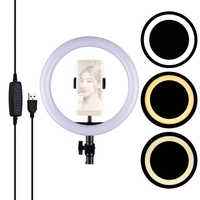 26cm / 10inch LED Ring Light Photographie Lampe d