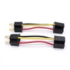 2pc H4/9003/HB2 convertisseur de prise de phare pour H4652 H4656 H4666 H6545 adaptateur prise