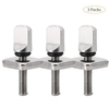 2pcs / 3pcs vis sans fin en aileron longboard d