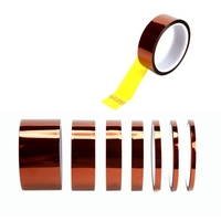 2PCS 100ft Polyimide Spécification de largeur multiple Ruban résistant à la chaleur 6mm