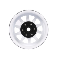 2PCS 1/10 RC Crawler Aluminium 1.9 pouces Jantes Beadlock