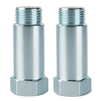 2pcs 55mm O2 Adaptateurs d