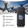 2pcs Action Camera Lens Guards Protector Double Revêtement Optique Remplacement pour Insta360 ONE X2