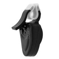 2pcs alarme de pêche électronique de pêche avec le son LED lumières indicateur alarmes de morsure de poisson
