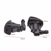 2PCS Avant Lave-Glace Buse Pulvérisateur D