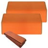 2pcs blocs de yoga EVA 1pcs blocs de stabilité de la courroie de yoga en coton