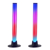 2Pcs coloré son ramassage lampes USB bureau atmosphère lumière haute sensibilité ramassage barre lumineuse amusant jeu