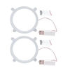 2PCS Cornhole Ring Lights et Cornhole Edge Lights,  LED Cornhole Lights 10000h Life fit