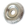 2PCS Disque rotatif à meule pour bois Ponçage du disque abrasif à sculpter - Diamètre 74mm Diamètre intérieur 16mm