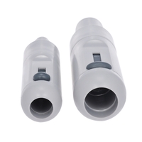 2pcs en plastique universelle salive pivotant Sucker poignée d