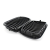 2Pcs Gloss Black Pare-chocs Avant Capot Kidney Grille Racing Grille Remplacement pour BMW 3-Series E36 M3 1997-1999