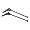 2Pcs GoolRC universel 108015 (08046) mise à jour partie inox Dogbone arbre arbre de transmission conjointe pour HSP RC 1/10 94108 camion tout-terrain 4 roues motrices