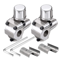 2pcs kits de valve de robinet de perçage de balle compatibles