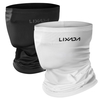 2pcs Lixada cyclisme demi visage couverture moto cou plus chaud équitation cou guêtre refroidissement escalade course randonnée cou Wrap glace soie poussière lumière du soleil Protection cyclisme chapeaux