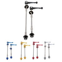 2pcs Lixada ultra-léger blocage rapide titane brochettes pour vélo de route MTB