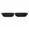2Pcs Pare-chocs Avant Capot Kidney Grille Racing Grille Remplacement pour BMW Série 3 E46 4 Portes 1998-2001