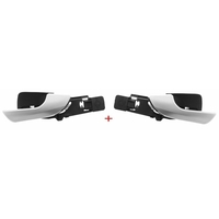 2pcs poignées de porte avant intérieure de voiture gauche et côté droit compatible avec Alfa Romeo Giulietta