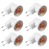 2pcs prise ue à E27 adaptateur LED s lumière b-ulb convertisseur support de prise avec bouton marche/arrêt interrupteur Portable