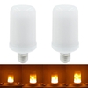 2pcs smd2835 LED flamme scintillement effet ampoules