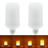 2pcs smd2835 LED flamme scintillement effet ampoules