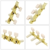 2pcs tête de machine de guitare classique boutons cordes de guitare accordant des accordeurs accordeurs de guitare accordant des clés