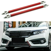 2pcs universel réglable pare-chocs avant lèvre splitter jambe de force tige cravate barre de soutien