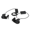 2PCS voiture LED projecteur lumière bienvenue lumière ange ailes style voiture porte lumière extérieure tapis lampes au sol pour toutes les voitures et motos (couleur rouge)
