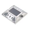 2W 6 LED solaire Allée Lampe de contrôle Bonne Capacité portante IP68 lampe étanche route Avertissement pour Avenue Street Highway stationnement Trafficway Chemin blanc