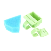 3 couleurs au doigt souverain échelle de mesure pour Canal radiculaire fichier échelle Tube mesure avec une éponge Fingerstall