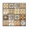 3 Dimension Multicolor Geometric Pattern Water-resistant Moistureproof Removable Self Adhesive Wallpaper