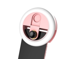 3-en-1 Mini Clip-on Smartphone Light Fill-in Light & Kit d