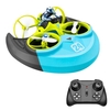 3 en 1 RC Drone eau terre Air vol 2.4GHz RC bateau RC voiture 3D Flip une clé décollage / atterrissage Mode sans tête