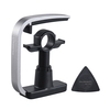 3-Finger Version Creative-droite Folk Guitare Capo Clamp avec 1pc Multi-épaisseur Médiator guitare