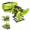 3 in 1 Solar Robot DIY Children Intelligence Solar Toy Solar Handmade Toy Set STEM Science Toy Scientific Physics Experiment Dinosaur Insect Drilling Machine Assembly Model