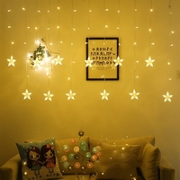 3-M 138 L-EDs Star String Light Home Rideau Décoration De Noël Fête De Vacances Clignotant Lumière