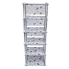 3 niveaux Cubes Organisateur De Stockage Support De Stockage Multifonctionnel pour Livres Chaussures Jouets Plantes Vertes Décorations Chambre Salle D