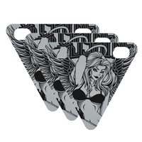 3 Pack Cyclisme Panneau Réfléchissant Vélo Avertissement Triangle Réflecteur Triangle De Nuit Autocollants Magnétiques Réfléchissants pour Courir Equitation Sports De Plein Air