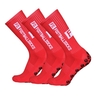 3 Packs Chaussettes De Sport Chaussettes De Compression Chaussettes Athlétiques Chaussettes De Football Anti-dérapantes À Séchage Rapide Pour Football Basketball Hockey Course À Pied Cyclisme Alpinisme Marathons