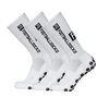 3 Packs Chaussettes De Sport Chaussettes De Compression Chaussettes Athlétiques Chaussettes De Football Anti-dérapantes À Séchage Rapide Pour Football Basketball Hockey Course À Pied Cyclisme Alpinisme Marathons