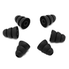 3 Paires 6 PCS Trois Couches Silicone In-Ear Écouteurs Couvre Cap Remplacement Earbud Bourgeon Conseils Écouteurs embouts auriculaires Bouchons D