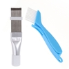 3 pcs Climatiseur Condenseur En Plastique Brosse De Nettoyage Et Peigne Ensemble Fin Cleaner Fin Redresseur Réfrigérateur Bobine De Nettoyage Fouet Brosse Entretien CVC Évaporateur Radiateur Réparation Outil De Nettoyage