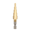 3 Pcs/ensemble HSS titane enduit droite flûte étape Drill Bits essentiel matériel outil pagode Drill Bit défini 3-12mm 4-12mm 4-20mm