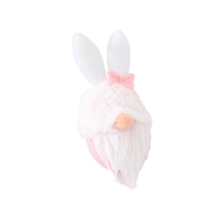 3 pièces de lapin de Pâques en peluche Gnome de poupée