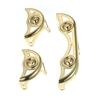 3 pièces/ensemble protège-clés en laiton pour saxophone Alto saxophone réparation Kits de protection de protection avec pare-chocs en feutre et accessoires de boulons
