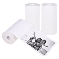 3 rouleaux 57x30mm rouleau de papier thermique papier de reçu sans BPA longue durée 10 ans pour imprimante thermique de poche imprimante Photo instantanée